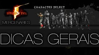 Resident Evil 5  Mercenaries Dicas Gerais NARRADO [upl. by Thenna]