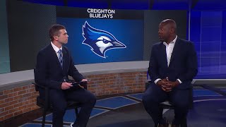 Creighton Athletic Director Marcus Blossom gives his thoughts on the Jays coach Greg McDermott a [upl. by Kendyl]