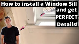 How to install a WINDOW SILL you wont REGRET [upl. by Lime148]