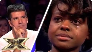 quotYou sang one of my worst songs everquot  The X Factor UK Unforgettable Audition [upl. by Pauline]