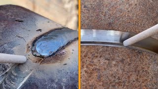 Learn to weld pipe root and cap 7018 [upl. by Anitaf]