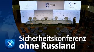 Münchener Sicherheitskonferenz im Zeichen des NATORusslandKonflikts [upl. by Karoline]