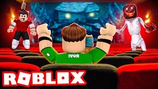 CUIDADO con EL MONSTRUO del CINE en ROBLOX [upl. by Queston]