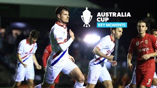 Broadmeadow Magic v Sydney United 58 FC  Key Moments  Australia Cup 2023 Round of 32 [upl. by Murphy]