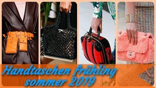 Handtaschen damen frühling sommer 2019 [upl. by Jonme]