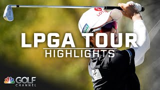 LPGA Tour Highlights 2023 The Annika Final Round  Golf Channel [upl. by Lleinad]