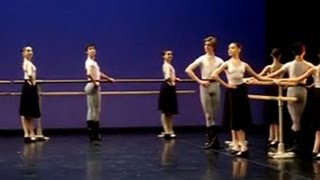 Cours de danses de caractère  barre ballet girls amp boys  classical dance [upl. by Herstein404]