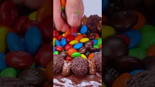 Satisfying Chocolate Bundt Cake Decorating Idea shorts [upl. by Alwin]