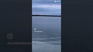 Reservoir fishing in the evening basslake bassfishinglife bass bassfishing fish bigbassenergy [upl. by Jenifer]