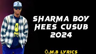 Sharma boy hees cusub 2024 kasheekee lyrics omb [upl. by Silvan]