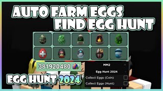 Easter Egg Murder Mystery 2 Script Hack  Auto Farm Eggs  Find Egg Hunt MobilePC Pastebin 2024 [upl. by Ibrahim155]