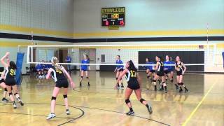 8th Grade Volleyball v Centerville 081914 [upl. by Ecienahs75]