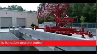 Terex® Hydra Platforms trailer mounted HP 32 35 Familiarization [upl. by Auqinom]