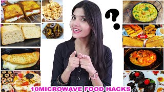 10 Easy Microwave Recipes  Morphy Richards Microwave Food Hacks2 minute Oven RecipesSuper Shivani [upl. by Aloap168]