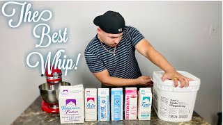 Reviewing different Whipped Cream Frostings [upl. by Sirronal]