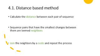 Phylogenetics Part 3  Steps in building a phylogenetic tree [upl. by Karlen]