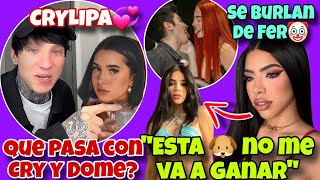 DOMELIPA Y CRY JUNTOS💘AUGUSTO Y NICOLE SE BURLAN DE IAMFERV😡CESAR PANTOJA MOLESTO CON FEDE VIGEVANI [upl. by Vanzant]