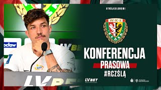 Konferencja prasowa przed meczem RCZŚLĄ  Jacek Magiera i Erik Exposito [upl. by Isacco]