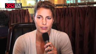 Interview with Mandy Minella pro tennis player [upl. by Rimahs]