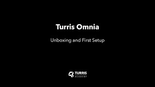 Turris Academy 1 Turris Omnia unboxing and first setup [upl. by William]