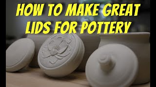 How to Make Great Lids for Your Pottery  Throwing Lids and Pots [upl. by Ark]