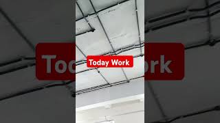 Electrical PVC Conduit Installation in Floor varel shorts [upl. by Aiksas640]