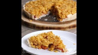 Cornflake Jam Tart  Dessert [upl. by Kcolttam414]