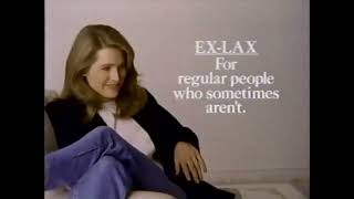 ExLax Commercial 1991 [upl. by Aerua]