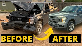 STX 4X4 2018 Ford F150 Full Salvage Rebuild Start To Finish [upl. by Yur]