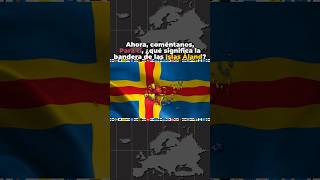 Bandera de las Islas Åland Significado 🇦🇽 [upl. by Nilre]