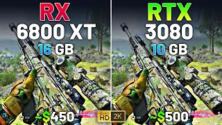 RX 6800 XT vs RTX 3080  Test in 12 Games in 2024 [upl. by Stoddard]