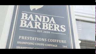 Nouveau salon de coiffure homme et barbier à Cannes quotBanda Barbersquot [upl. by Sibley]