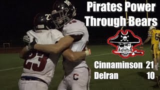 Cinnaminson 21 Delran 10  Week 0 Football Highlights [upl. by Tenney546]