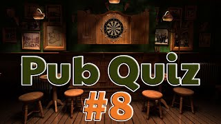 Random Trivia Pub Quiz 8  21 Questions General Knowledge Mixed Categories ROAD TRIpVIA ep557 [upl. by Kellby]