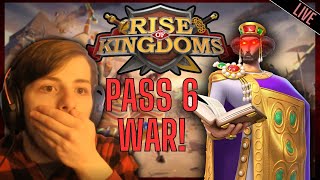 2605 Pass 6 War vs 1846  Rise of Kingdoms Warriors Unbound KvK [upl. by Atterys]