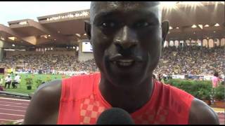 David Lekuta Rudisha  IAAF World Championships Daegu 2011 [upl. by Beore]