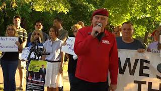 quotProtect Childrenquot Rally w Curtis Sliwa at Kissena Park following Assault on Teen Girl  QUEENS [upl. by Eniamrehc55]