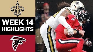 Saints vs Falcons  NFL Week 14 Game Highlights [upl. by Notgnimer30]