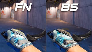 CS2 Specialist Gloves  Mogul  Skin showcase all floats 4K60FPS [upl. by De Witt]