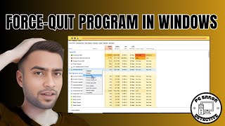 How to ForceQuit a Program in Windows 11 [upl. by Jamaal552]