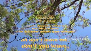 quotI Miss Being A Treequot by Clementine LYRICS VIDEO [upl. by Hank]