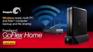 Seagate GoFlex Home 2TB Unboxing [upl. by Aivon]