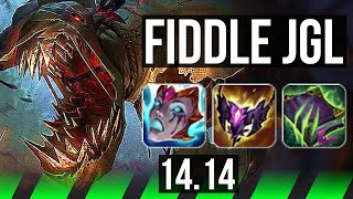 FIDDLESTICKS vs WUKONG JGL  Rank 3 Fiddle 41k DMG 16318 800 games  VN Grandmaster  1414 [upl. by Nosyaj344]