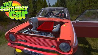 SATSUMA TURBOCHARGER  300 KMH EASILY  My Summer Car 192 Mod  Radex [upl. by Leahcimal111]