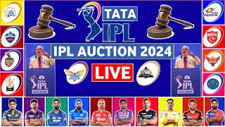 Tata IPL Player Auction Live Streaming  IPL 2024 Auction Live  IPL Player Auction Live Commentary [upl. by Siram]