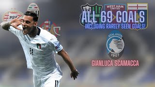 All Gianluca Scamacca Goals Scored In His Career Welcome to Atalanta [upl. by Kort]