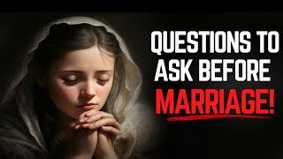 14 Questions To Ask Before Marriage  Dont Make These Mistakes  Gracely Inspired [upl. by Leandre]