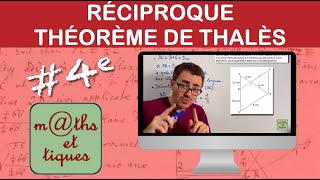 Appliquer la réciproque du théorème de Thalès 2  Quatrième [upl. by Nylatsirhc824]