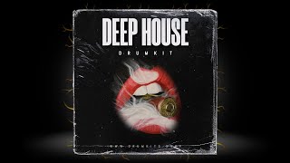 FREE Deep House Drum Kit 2024  Free Drum Kit Download [upl. by Rats]