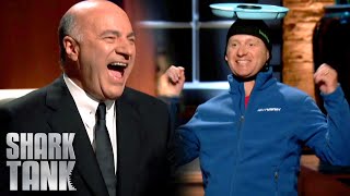 Shark Tank US  Hilarious PrankO Pitch Has The Sharks In Stitches [upl. by Auqenaj]